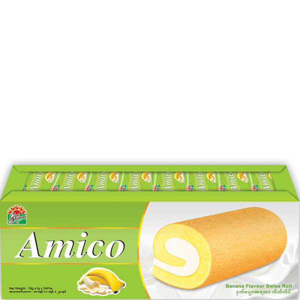 Amico Swiss Roll 24pcs